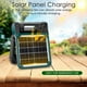 thumbnail image 3 of Ventilador de Camping|10400 mAh Ventilador Portátil Solar y USB Recargable|Ventiladores de Escritorio Solar con Linterna LED Temporizador 4 Velocidades para Aire Libre Exteior Interior y Emergencias, 3 of 5