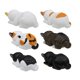thumbnail image 4 of Cartoon Facepalm Cats Plastic Miniature Figurines For DIY Enthusiasts Desktop Display Garden Landscape Accessories Gift Multicolor, 4 of 4