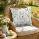 thumbnail image 4 of CaiYueKe Easter Spring Decorative Pillow Cover Floral Bunny Rabbit Home Decor Throw Cushion Case Seasonal Holiday Living Room Bedroom Sofa Accent Pillow, 4 of 7
