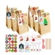 thumbnail image 1 of Billuyoard 24 juegos se pueden combinar libremente con bolsas de embalaje navideñas con etiquetas colgantes, bolsa de regalo de Navidad, papel Kits de decoración para fiestas MC5-7, 1 of 6