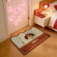 thumbnail image 3 of Upgraded Valentines Day Carpet Entrance Door Mat Household Absorbent Nonslip Foot Mat Dirt Proof Mat Bathroom Nonslip Mat Size 15.7x23.6 In K, 3 of 7