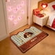 thumbnail image 5 of Tapete de cocina para San Valentín | Alfombra absorbente antideslizante de 40 x 60 cm | Felpudo de poliéster para entrada, baño y lavabo | Decoración navideña multicolor, 5 of 6