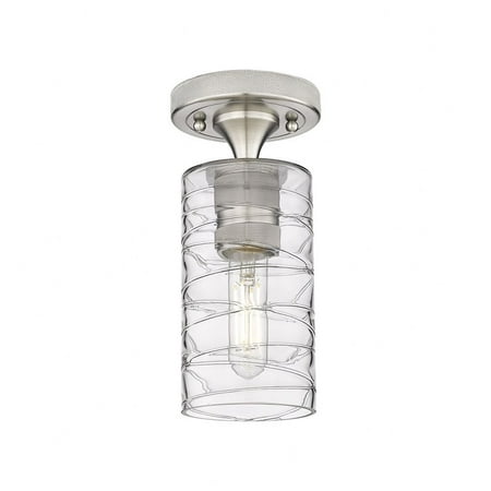 

Innovations Lighting - Crown Point - 1 Light Flush Mount In Industrial