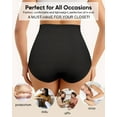 thumbnail image 3 of Women's Underwear 4 Pack High Waisted Ladies Panties Lace Nylon Breathable Postpartum Briefs Full Coverage, 3 of 6