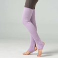 thumbnail image 5 of Winter Women Leg Warmers Knitted Ballet Yoga Dance Warm Knee Long Legging Socks, 5 of 6
