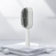 thumbnail image 1 of Cepillo para el Cabello Con Cojín, Autolimpieza, Masaje del Cuero Cabelludo, Peine Redondeado, Peine Para El Cabello Con Dientes para Mujeres, Cabello Largo, 1 of 7