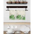 thumbnail image 3 of St. Patrick's Kitchen Dish Towels for Drying Dishes Set of 2, Luck Shamrock Eucalyptus Leaves Flowers Vintage Waffle Weave Microfiber Hand Tea Bathroom Towels Quick Dry & Absorbent Towel 15.7x23.6, 3 of 7