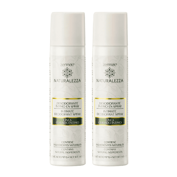 Set de 2 Desodorante Íntimo En Spray Naturalezza Zermat