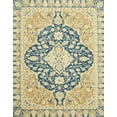 thumbnail image 1 of Ahgly Company Indoor Rectangle Abstract Brown Gold Geometric Area Rugs, 6' x 9', 1 of 6