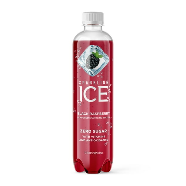 Sparkling Ice® Naturally Flavored Sparkling Water, Black Raspberry 17