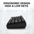 thumbnail image 5 of Key dual-mode Bluetooth wireless game mechanical keyboard red brown green shaft, 5 of 5