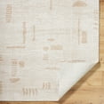 thumbnail image 3 of Livabliss Washable Rugs for Living Room, 8x10 Fossay Shag Modern Light Beige Area Rug, Bedroom Dining Room Home Decor Stain Resistant Carpet (7'10" x 10'), 3 of 7