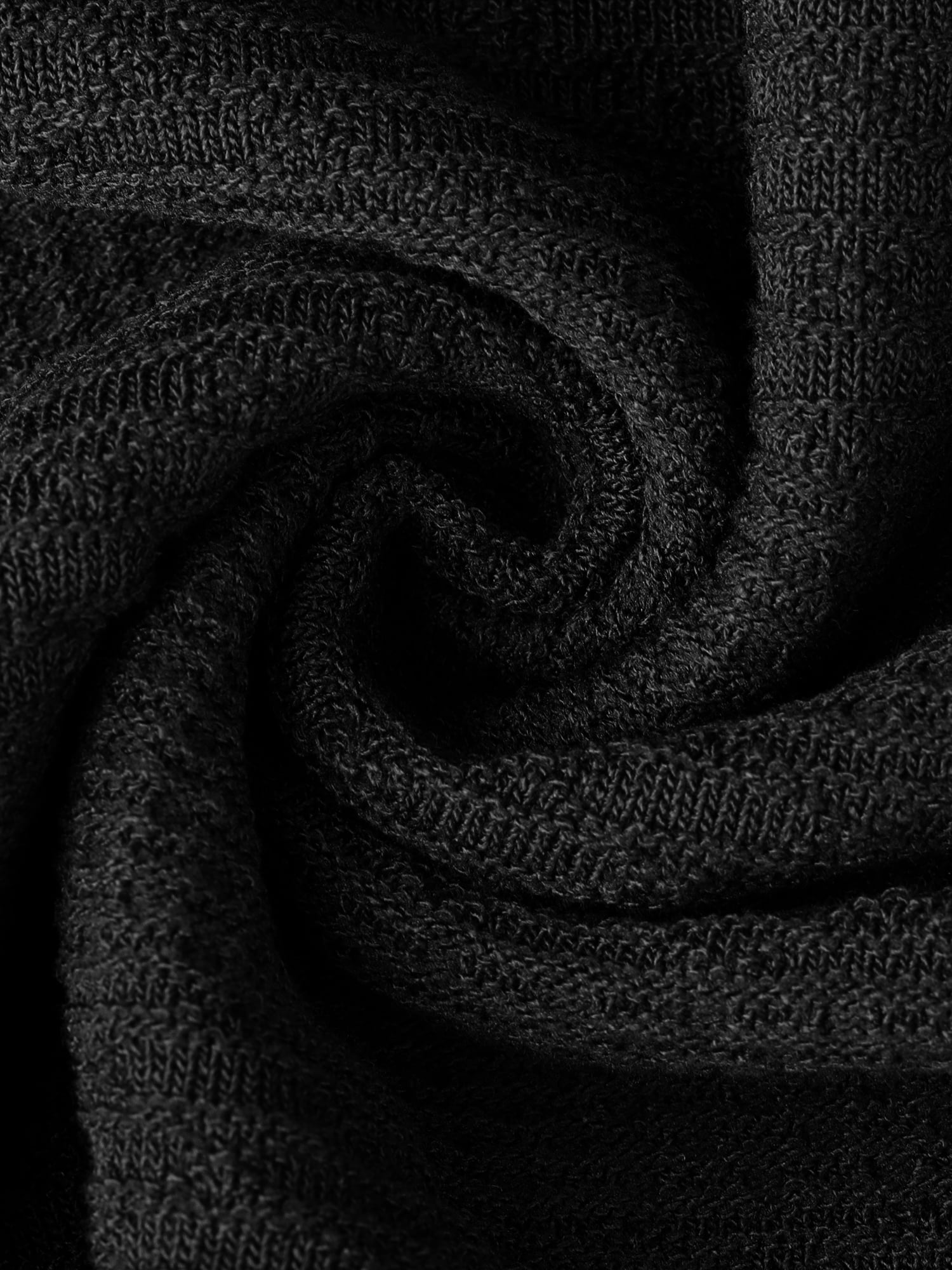 DARING DIVA Women's Maternity V Neck Stretchy Crochet Knit Dresses XL Black