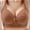 Khaki, variant on Minimalist Bra Set Soft Fabric Collection,Women's Bra Soild Color Underwear Bra Everyday Underwear Black S