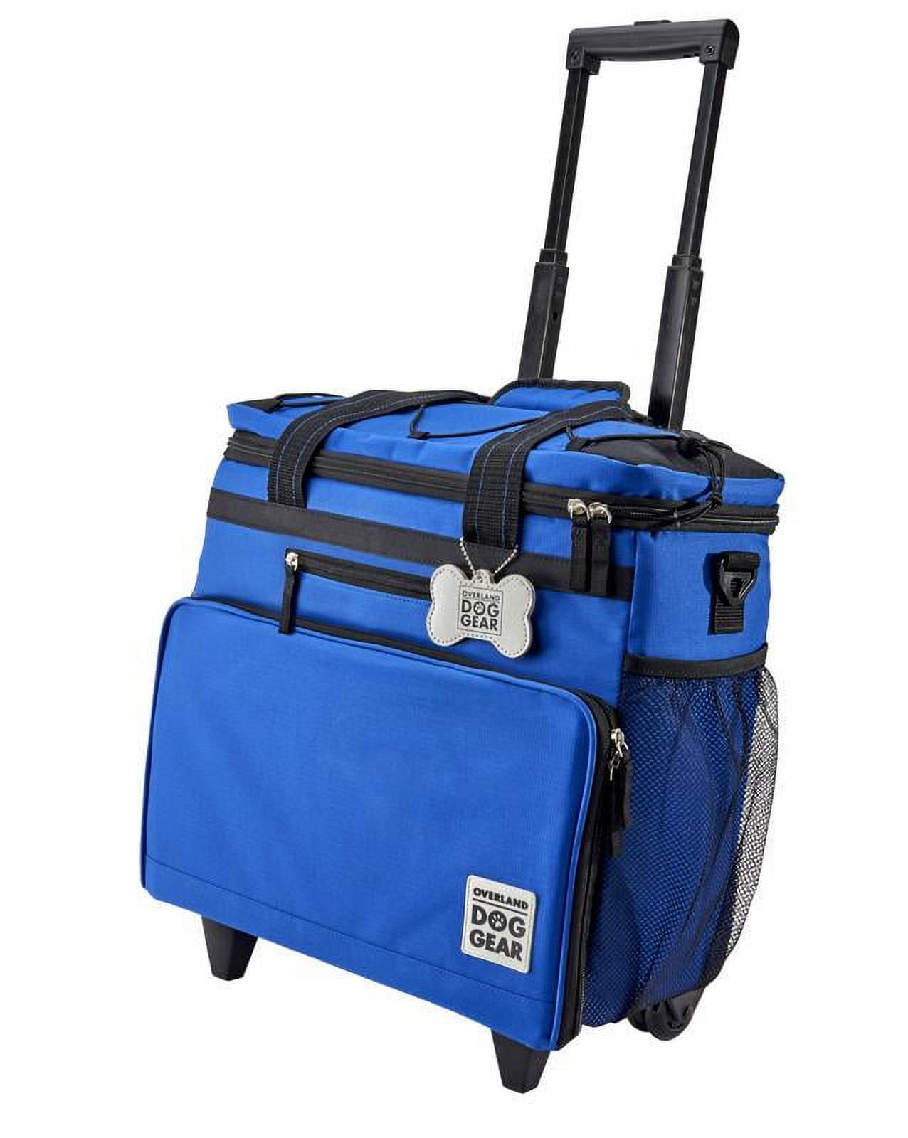 Mobile Dog Gear Rolling Week Away Bag, Blue