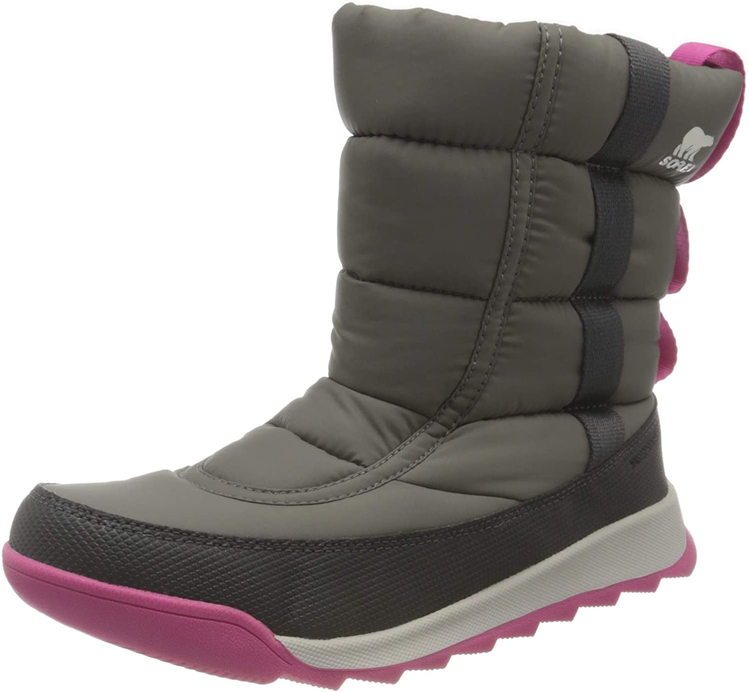 Sorel Youth Whitney II Puffy Mid Boot for Rain and Snow Waterproof