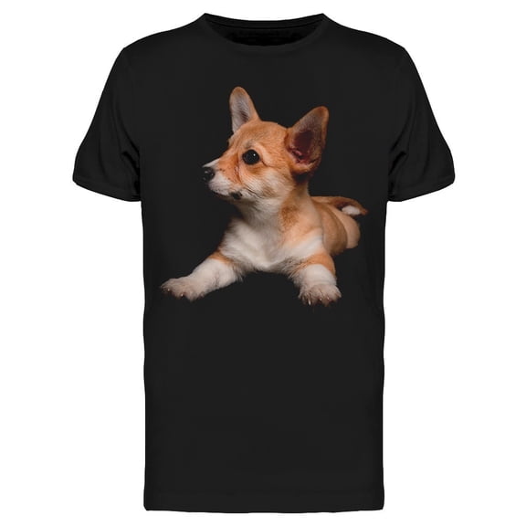 Portrait Of Cute Corgi Dog Tee Men's -Image by Shutterstock Men's T-shirt