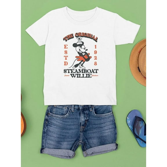 The Original Steamboat 1928 T-shirt Unisex's -SmartPrintsInk Designs