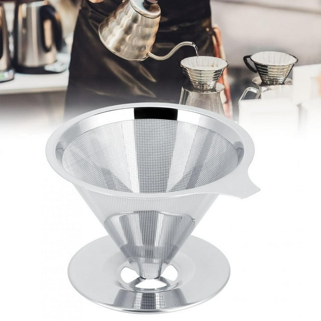 Coffee Filter Cup, 12.5cmx10cmx9cm Coffee Filter, Practical Offices for Homes Cafes