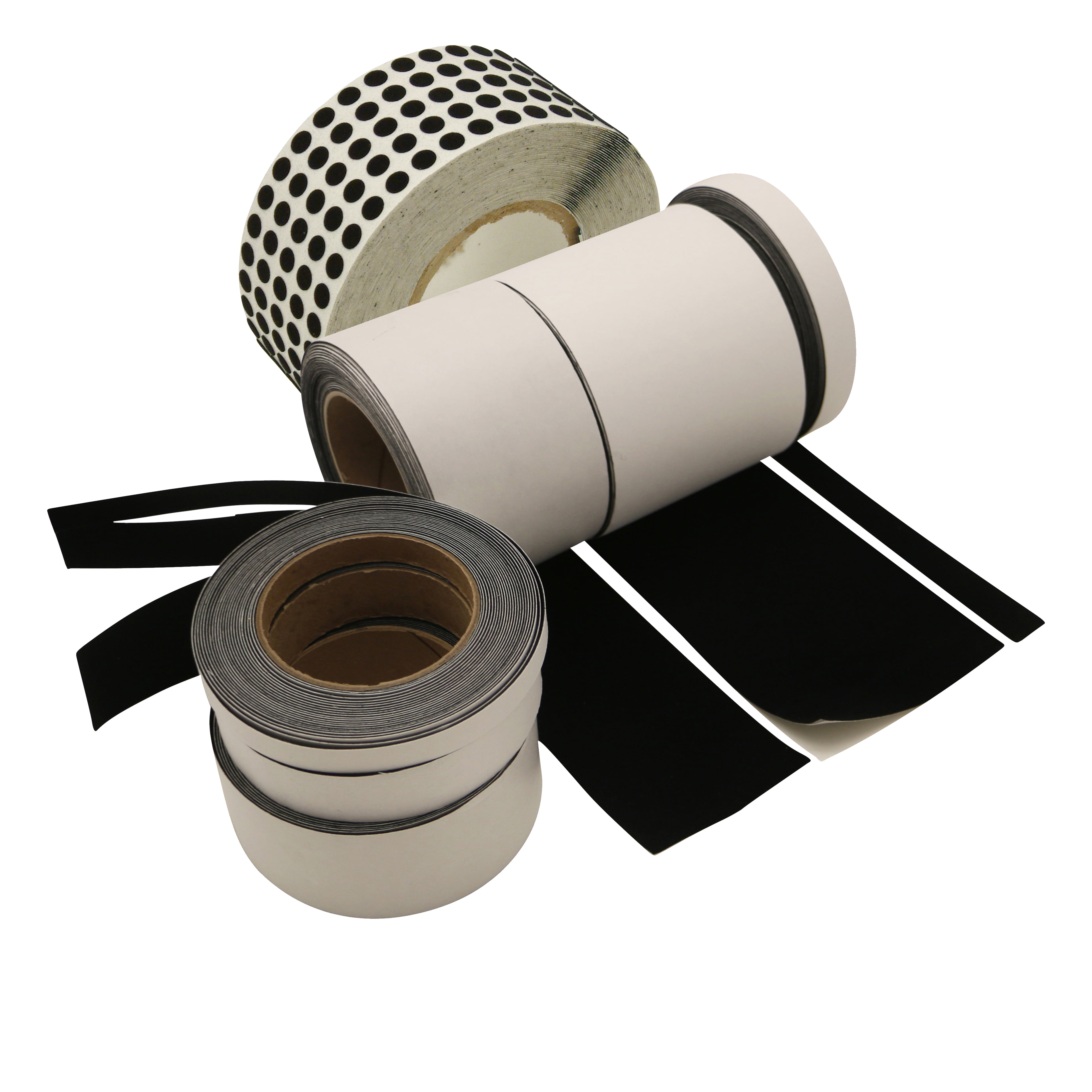 JVCC Flocking Tape [Non-woven Fabric] (FLOCK-1): 2 in. x 300 in. (Black)