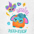 thumbnail image 3 of CafePress - Besties Furbever! Kids T Shirt - Light Classic Kids Graphic, Short Sleeve T-Shirt, Sizes XS-XL, 3 of 4