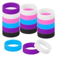 thumbnail image 1 of Uxcell 30Pcs Bandas de Goma, 0.8" x 0.28" Bandas de Silicona para Organizar y Asegurar Artículos, 1 of 7