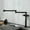 Black, variant on Kitchen Sink Faucet for Bar Farmhouse Commercial, Solid Brass Crane for Kitchen Deck Mounted Sink Mixer, Foldable Kitchen Faucet, Nickel Brushed/Gold/Chrome/ORB/Black