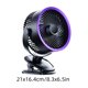 thumbnail image 3 of 3 In 1 Clip On Wall Mountables Desk Fan With Stand USB Rechargeable Portable 3 Speed Adjustable Personals Coolings Fan For Office Home RV, 3 of 7