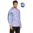 thumbnail image 6 of Pinspark Men's Long Sleeve Fishing Shirts UPF 50+ Sun Protection Hoodie with Mask Quick Dry Hiking Neck Gaiter Hoodie UV Rashguards, 6 of 6