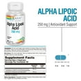 thumbnail image 2 of Solaray Alpha Lipoic Acid 250 mg | Healthy Antioxidant Activity & Energy Metabolism Support | Non-GMO & Vegan | 60 VegCaps, 2 of 4