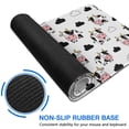 thumbnail image 6 of Long Mouse Pads for Desk,White Cow Cloud Pattern Desk Mats on Top Of Desks, Desk Mouse Pad Extra Large with 3mm Non-Slip Base and Stitched Edge for Gaming,Office,Work,Home 31.5"x11.8", 6 of 6