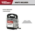 thumbnail image 4 of Hyper Tough 50-Piece Utility Knife Blades, 4 of 13