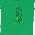 thumbnail image 4 of Inktastic Cerebral Palsy Awareness- Green Ribbon Made of Hearts Boys or Girls Baby Bodysuit, 4 of 5