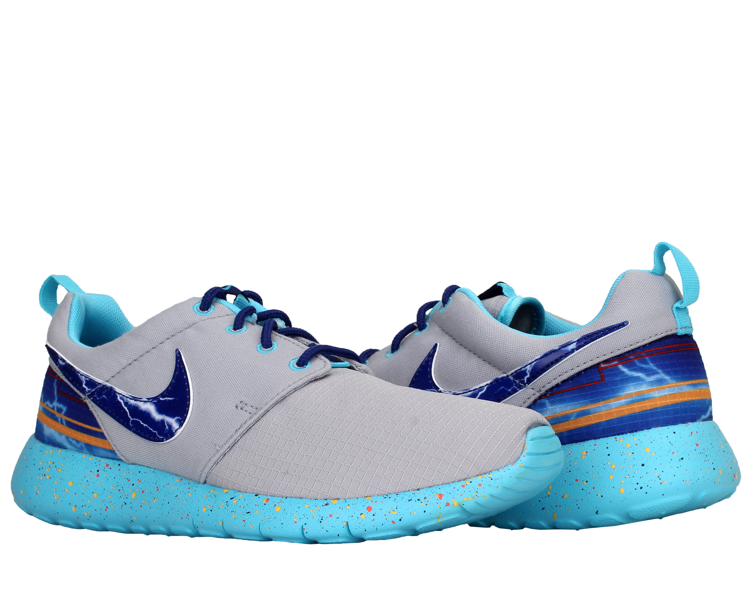 corriente Novia fe Nike Roshe Run Print (GS) [Lightning] Boys' Running Shoes 677782-006 Size 4  - Walmart.com