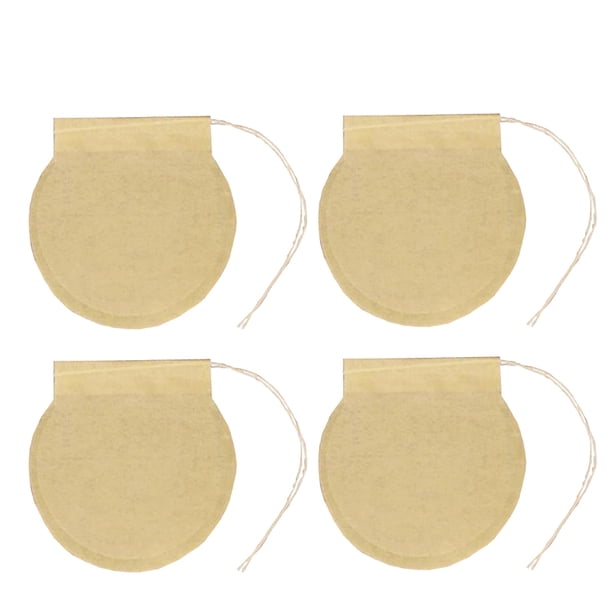 Filtro de té Billuyoard 100 Uds Bolsa de 7.5 cm y 6 cm de Diámetro