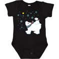 thumbnail image 3 of Inktastic Christmas Polar Bear and Cub with a star Boys or Girls Baby Bodysuit, 3 of 5