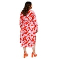 thumbnail image 3 of Vestido Roman Fashion sublimado 4307 Naranja mosaico Talla 42, 3 of 6