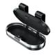 thumbnail image 5 of Estuche para gafas de sol con visera para coche, universal, compacto y rígido. Negro Plata, 5 of 9