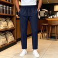 thumbnail image 2 of Akiihool Men's Pants Casual Men's Big and Tall Performance Extreme Comfort Pant Navy,M, 2 of 7