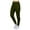 Olive, variant on Women's Fleece-Lined Jogger Sweatpants With Zipper Side Pockets