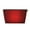 Gold, variant on Red Damask Purse Organizer Handbags Totes Leather Zipper Printing Bag For Women Travel Toiletry Bag