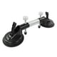 thumbnail image 2 of 2 Jaws Suction Cup Angle Adjustable Rubber Pad Easy Grip Glass Lifter for Wood Ceramic 123mm Diameter Black, 2 of 5