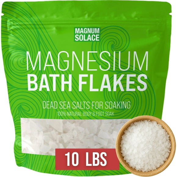 Hojuelas de magnesio para baño Magnum Solace, 4,5 kg