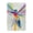 Rainbow Winged Hummingbird Burst, variant on Stupell Industries Expressive Panda In Bloom Canvas Wall Art, design by Chromatic Storm Studio