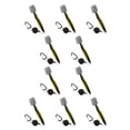 thumbnail image 3 of Soidarity Cepillo para palos de golf, portátil, de mano, de Color sólido, telescópico, cepillos para zapatos, herramienta de limpieza, Amarillo con tapa 10Conjunto, 3 of 6