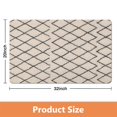 thumbnail image 3 of Experience Top-tier Comfort with our Non-Slip 20x32in Tribal Style Bath Rug Runner - Soft Luxury Microfiber, Easy to Clean Bathroom Rugs. Perfect for Tub and Shower!, 3 of 5
