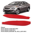 thumbnail image 4 of Car Bumper Reflector Panel, Impact Resistant Replacement 924053X000 Rear Bumper Marker Reflector  for Elantra GL GLS L, 4 of 7