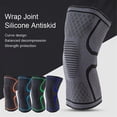thumbnail image 3 of Knee Support Brace Compression Sleeve Arthritis Pain Relief Gym Sports Running, 3 of 5