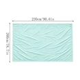 thumbnail image 3 of Manta Fresca para Quienes Pasan Calor Al Dormir: Tejido Transpirable Que Absorbe El Calor y Elimina La Transpiración Nocturna. Manta Ligera de Verano para Las Noches Cálidas. Poliéster Suave para El, 3 of 7