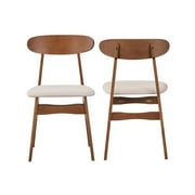 New Classic Furniture Morocco Wood Dining Chair in Natural (Set of 6)